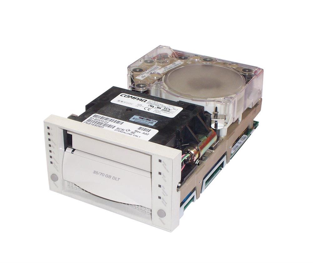 242853-B21 HP 35/70GB DLT7000 SCSI Single Ended 5.25-Inch 68-Pin Internal Tape Drive