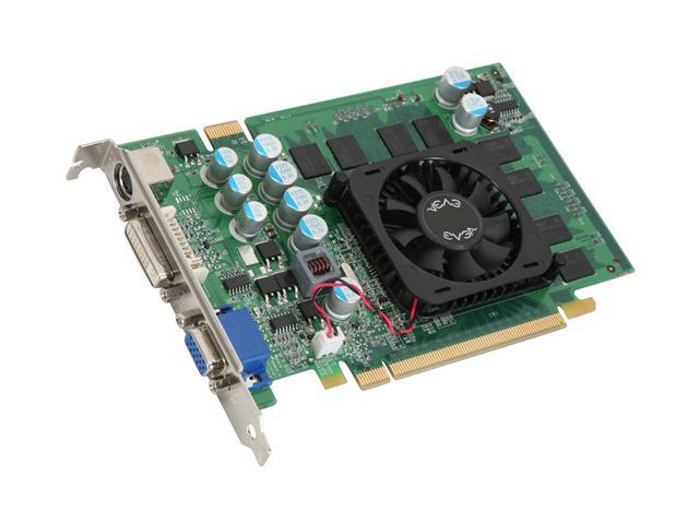 256-P2-N541-K3 EVGA GeForce 7600GS 256MB 128-Bit GDDR2 PCI Express x16 DVI / D-Sub/ VGA / S-Video Out/ SLI Support Video Graphics Card