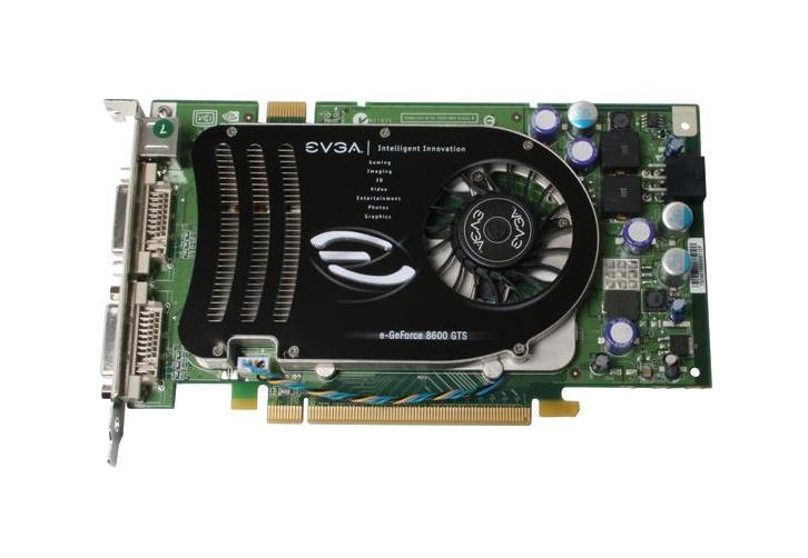 256-P2-N765-TX EVGA GeForce 8600 GTS 256MB GDDR3 128-bit HDCP Ready SLI Supported PCI Express x16 Video Graphics Card