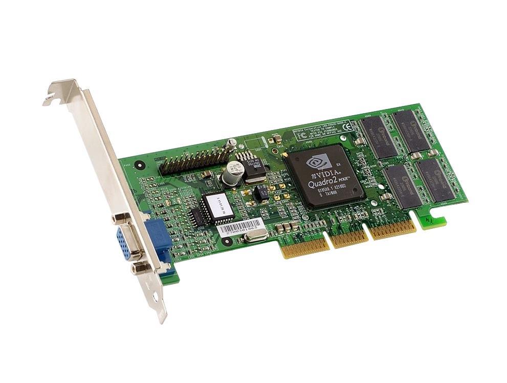 25P6589I Nvidia Quadro2 MXR 32MB AGP Video Graphics Card