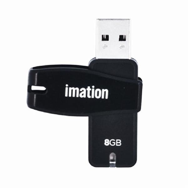 26654-01 Imation 8GB USB 2.0 Swivel Flash Drive