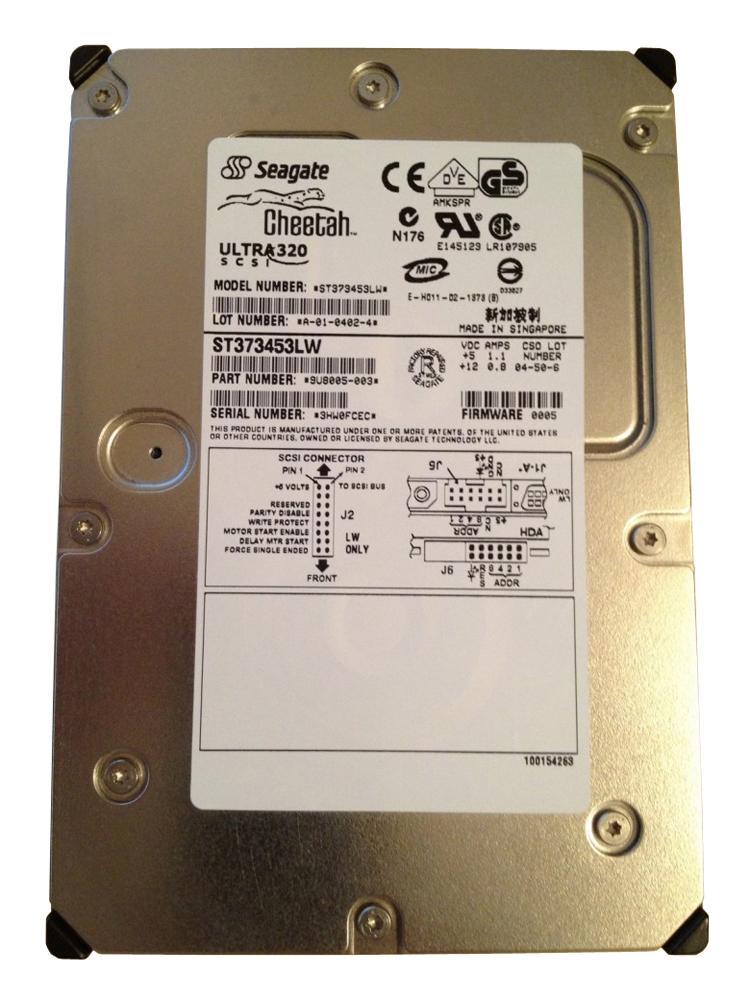 273410-001 HP 72.8GB 15000RPM Ultra-320 SCSI 68-Pin LVD 3.5-inch Internal Hard Drive