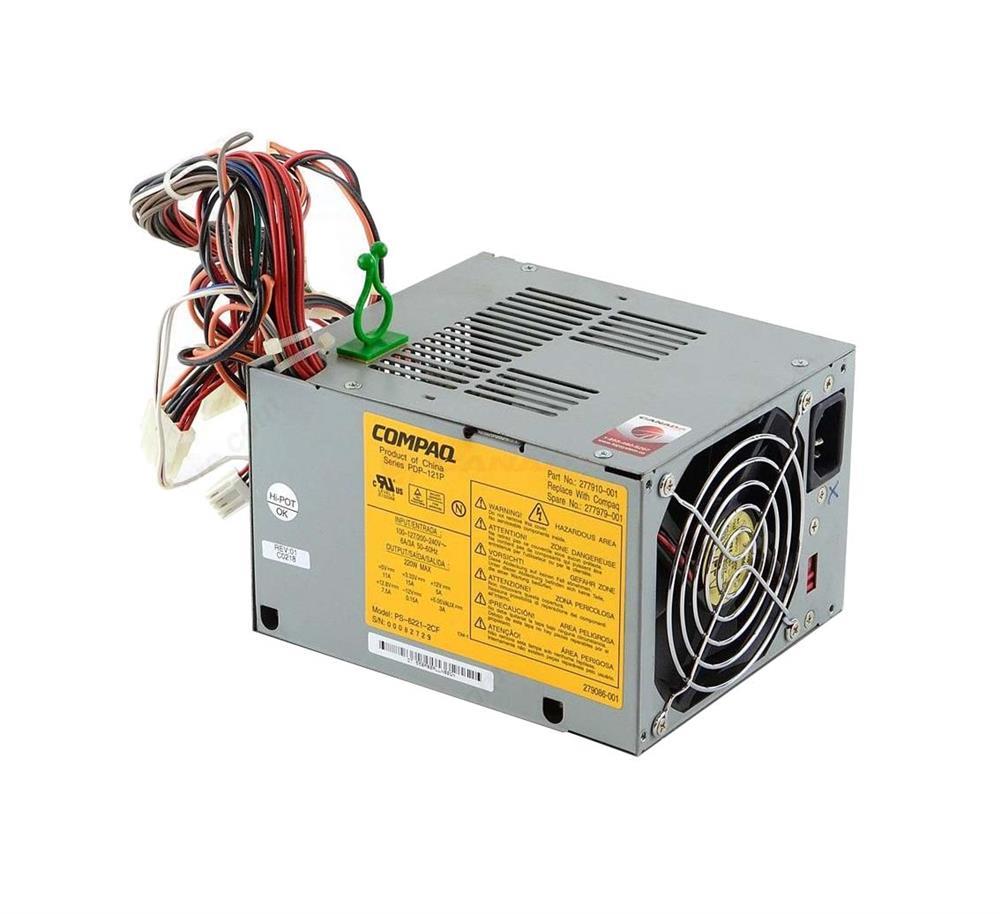 277979-001 HP 220-Watts ATX 12V Switching Power Supply with Active PFC for EVO D310/ D315/ D510 and Vectra VL430