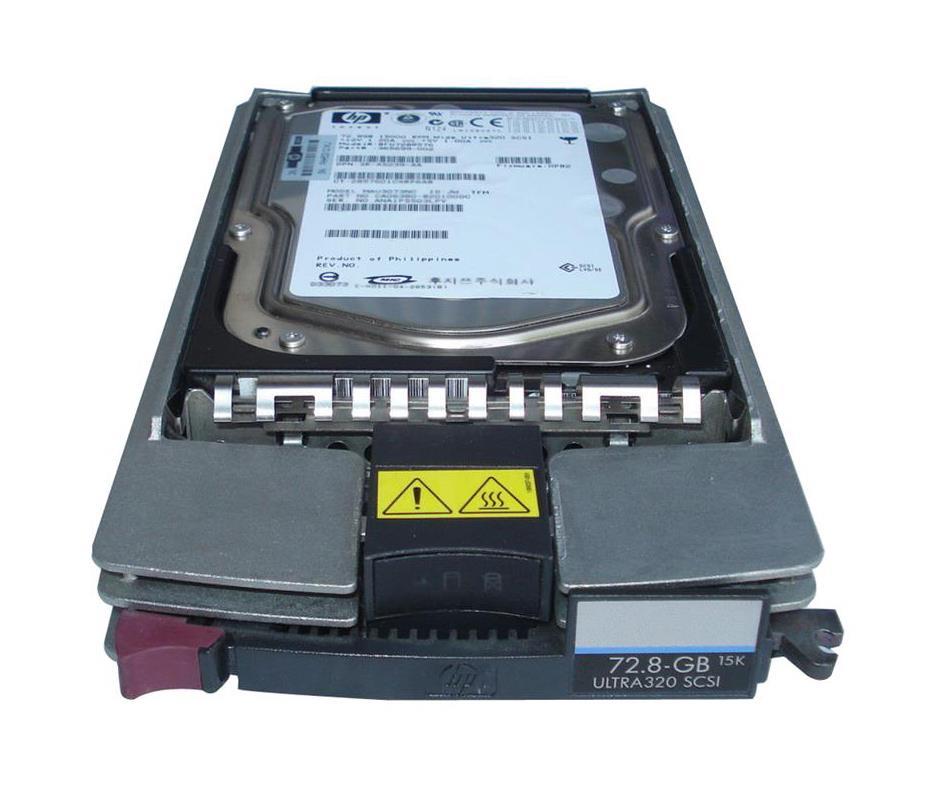 286778-B21 HP 72.8GB 15000RPM Ultra-320 SCSI 80-Pin LVD Hot Swap 3.5-inch Internal Hard Drive