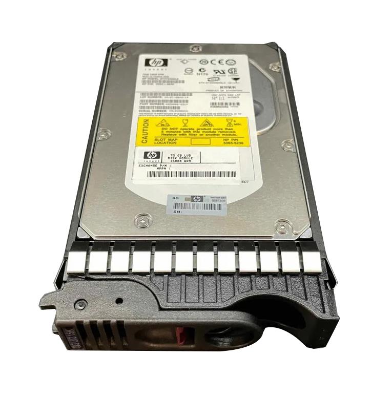 291687-B21 HP 72.8GB 15000RPM Ultra-320 SCSI 68-Pin LVD 3.5-inch Internal Hard Drive