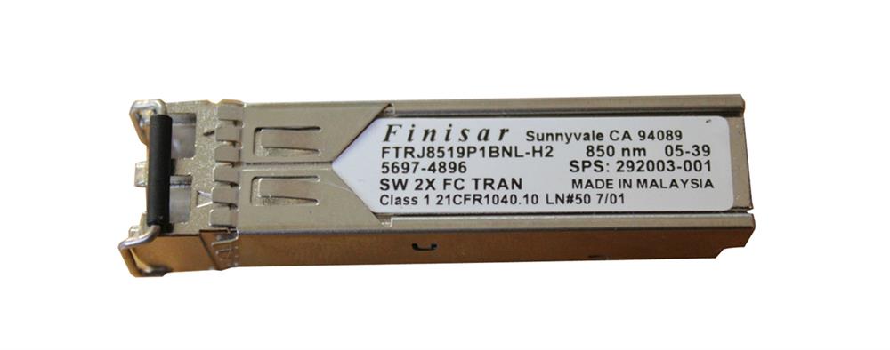 292003-001 HP 2Gbps 1000Base-SX Multi-mode Fiber Short Wave Fibre Channel 300m 850nm LC Connector SFP Transceiver Module