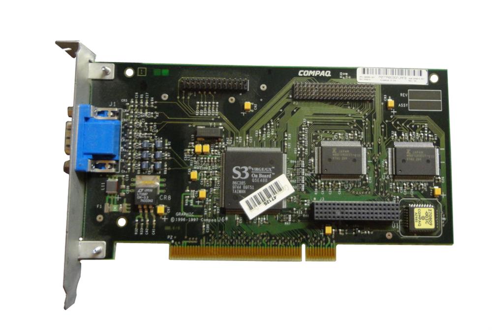 296684-001 Compaq S3 Verge GX 2MB SGRAM PCI Video Graphics Card
