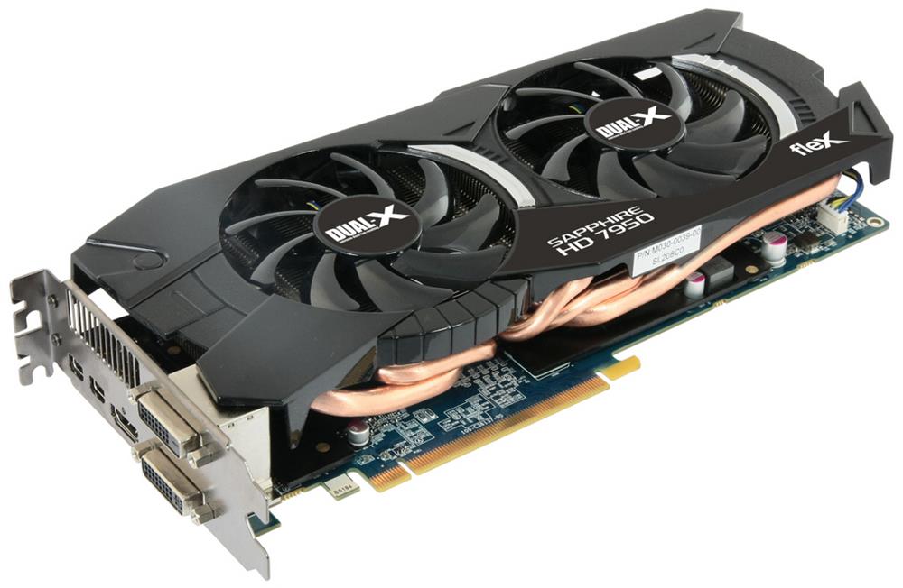 299-2E249-000SA Sapphire Radeon HD 7950 3GB GDDR5 PCI Express 3.0 x16 with Boost Video Graphics Card
