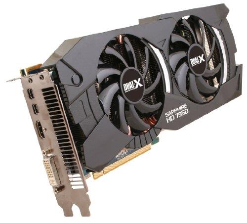299-3E210-201SA Sapphire Radeon HD 7950 with Boost 3GB PCI Express DVI/HDMI Video Graphics Card