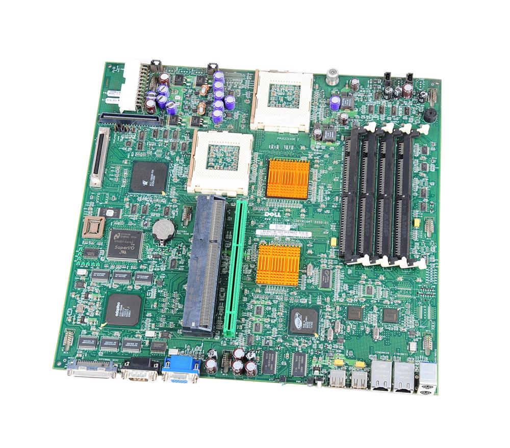 2D484 Dell System Board (Motherboard) Socket-370 for PowerEdge 1550 Server (Refurbished)