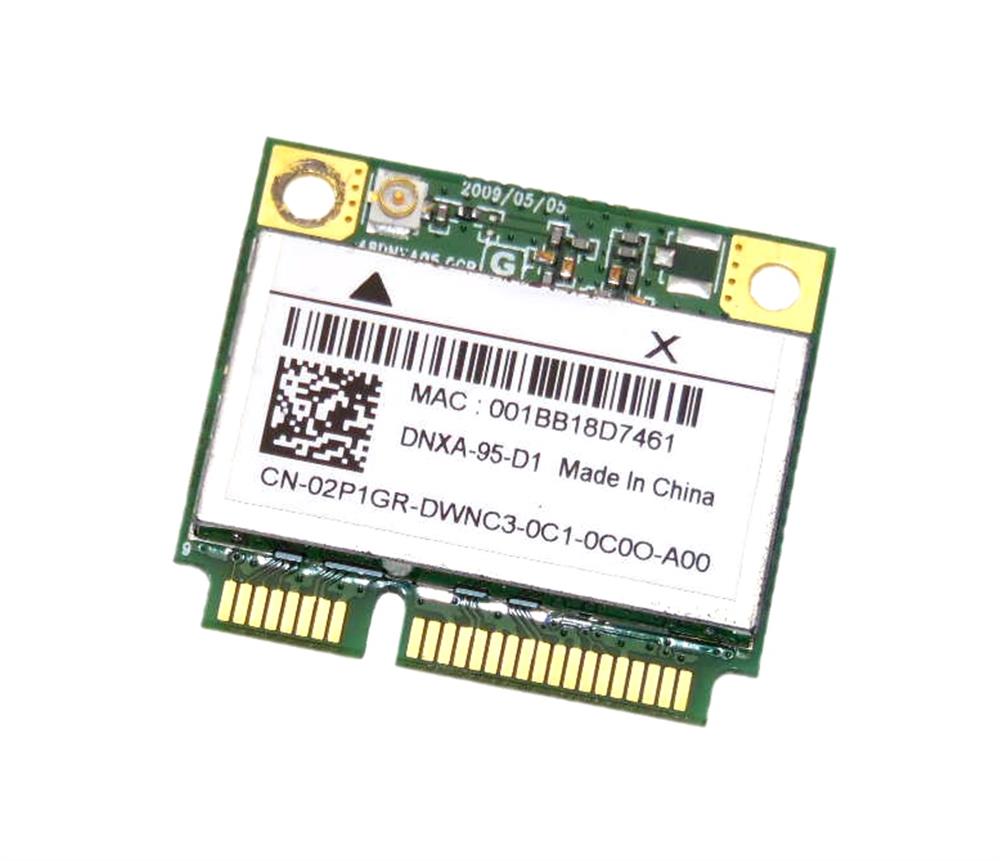 2P1GR Dell Wireless 802.11 A/b/g/n Mini PCie