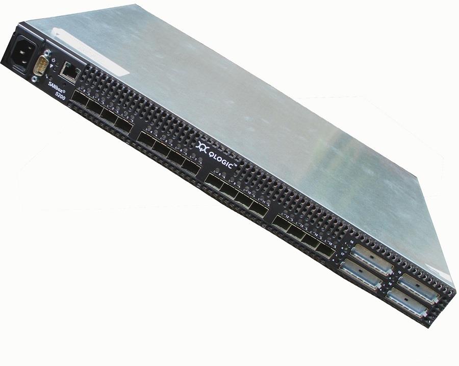 31087-10A QLogic SANbox 5200 16-Ports Fibre Channel Switch (Refurbished)
