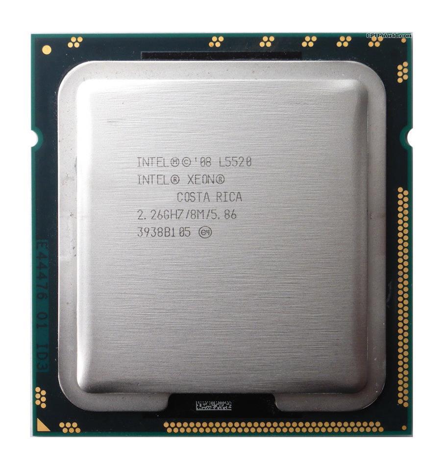 317-1313 Dell 2.26GHz 5.86GT/s QPI 8MB L3 Cache Intel Xeon L5520 Quad Core Processor Upgrade