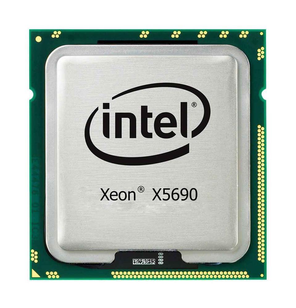 317-6196 Dell 3.46GHz 6.40GT/s QPI 12MB L3 Cache Intel Xeon X5690 6 Core Processor Upgrade