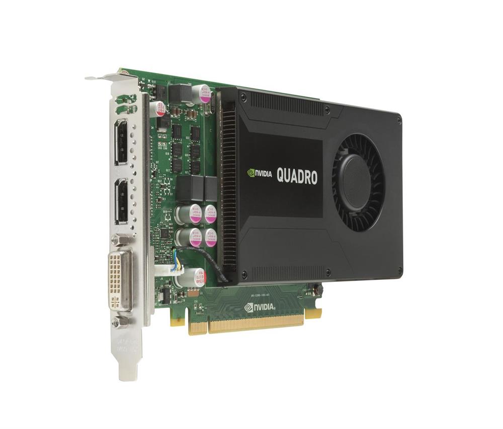 320-9744 Dell 2GB nVIDIA Quadro K2000 Video Graphics Card
