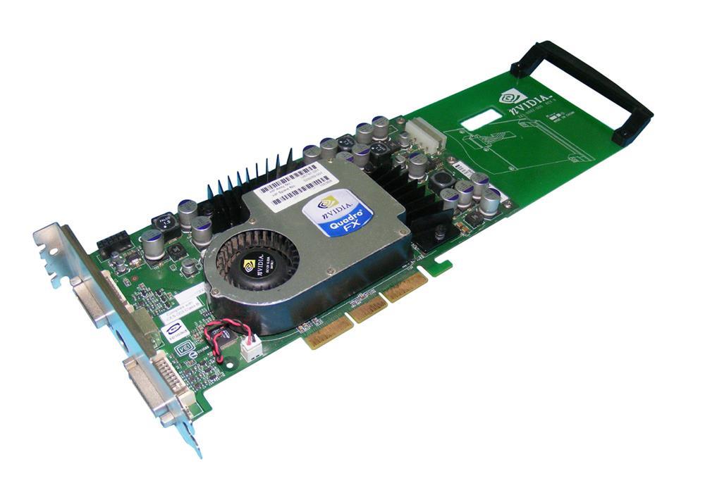 326797-001 HP Nvidia Quadro FX2000 AGP 8x 128MB DDR2 Dual DVI Video Graphics Card