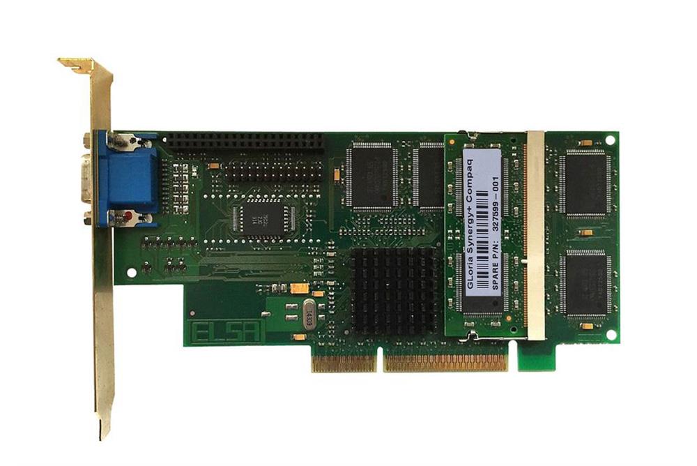 327599-001 Compaq Gloria Synergy+ AGP Video Cntrl PW AP 200 400 500 SP700
