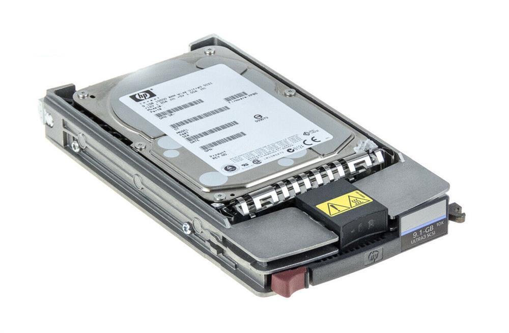 328939-B21 HP 9.1GB 10000RPM Ultra2 Wide SCSI 80-Pin LVD Hot Swap 3.5-inch Internal Hard Drive
