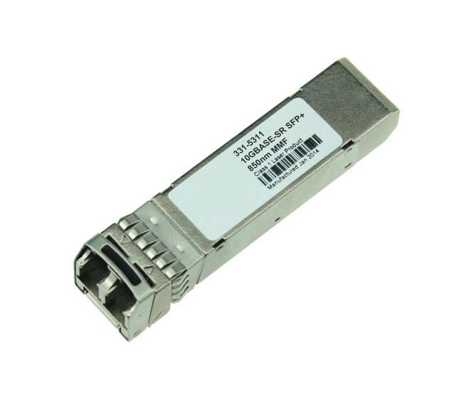 331-5311 Dell 10Gbps 10GBase-SR Multi-mode Fiber 300m 850nm Duplex LC Connector SFP+ Transceiver Module