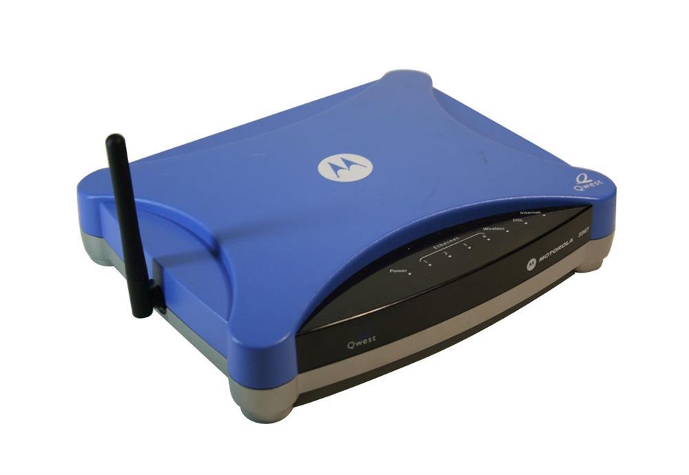 3347-02-100Q-1 Motorola Qwest 3347-02-100q 4-Port 10/100Mbps Wireless Dsl Modem Router (Refurbished)