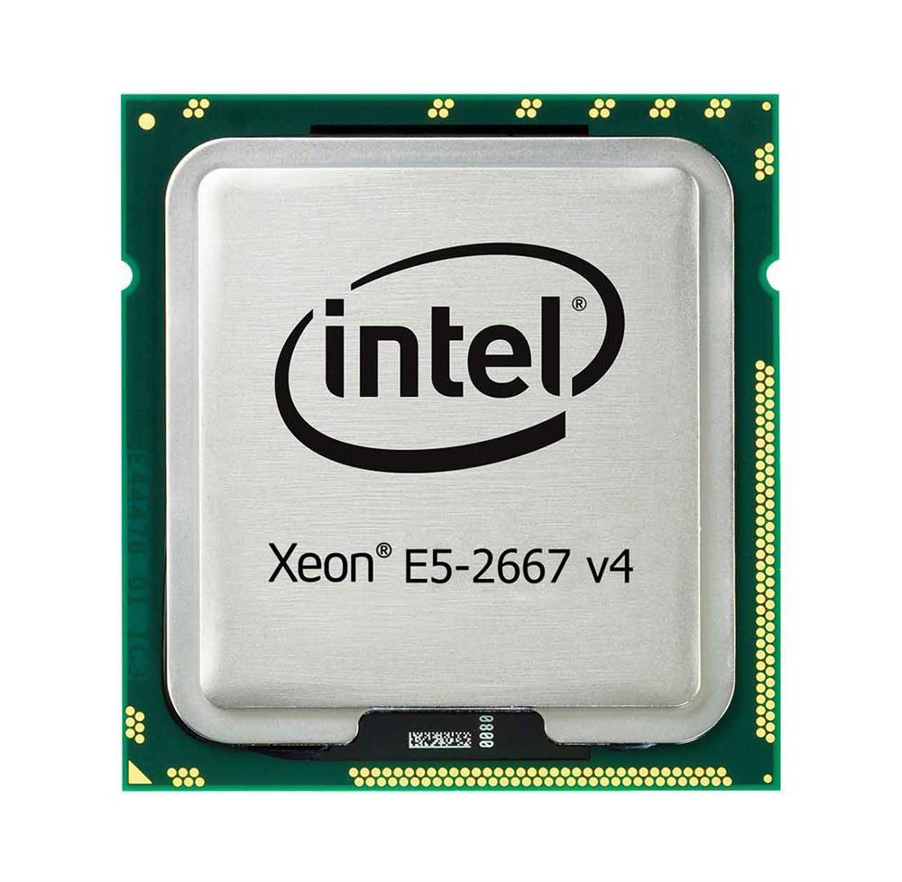 338-BJLL Dell 3.20GHz 9.60GT/s QPI 25MB L3 Cache Socket FCLGA2011-3 Intel Xeon E5-2667 v4 8-Core Processor Upgrade