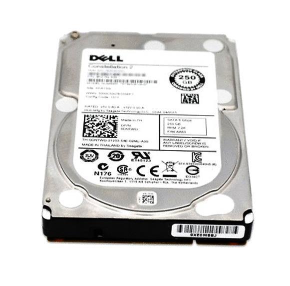 341-4990 Dell 250GB 7200RPM SATA 1.5Gbps 8MB Cache 3.5-inch Internal Hard Drive