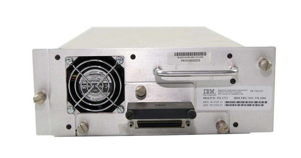 35L1551 IBM LTO1 HVD Loader Ready with Tray (Refurbished)