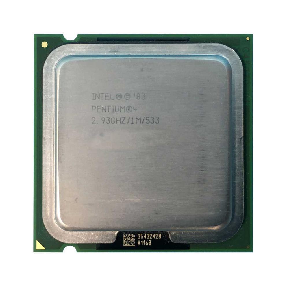 360734-202 HP 2.93GHz 533MHz FSB 1MB L2 Cache Socket LGA775 Intel Pentium 4 515 Processor Upgrade