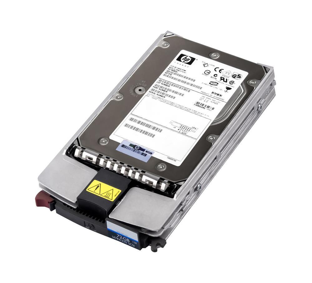 365699-005 HP 72.8GB 15000RPM Ultra-320 SCSI 68-Pin LVD 3.5-inch Internal Hard Drive