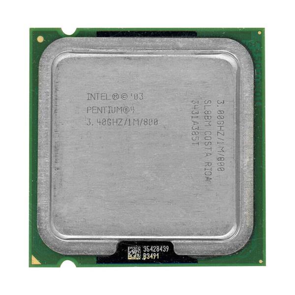 367415-001 HP 3.40GHz 800MHz FSB 1MB L2 Cache Intel Pentium 4 550J Processor Upgrade