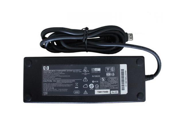 375126-001 HP 120Watt 18.5V AC Power Adapter for HP Pavilion ZD7000/ZX5000/ZV5000 Series Notebook PCs 100-240VAC 50/60Hz