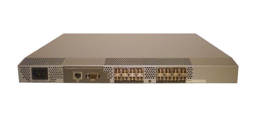 393754-001N HP StorageWorks S240E Full Fabric SAN Ethernet Switch 4/16 SFP Power Pack (Refurbished)