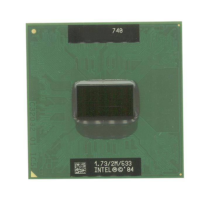 394826-001 HP 1.73GHz 533MHz FSB 2MB L2 Cache Intel Pentium Mobile 740 Processor Upgrade