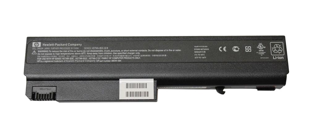 395791-004 HP NC/NX 6100 6200 6300 and 6400 Series Notebooks Li-Ion Battery (Refurbished)
