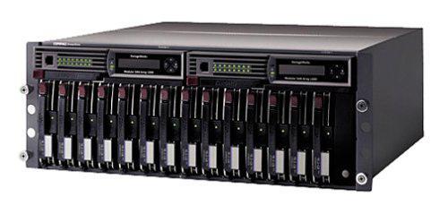 397079-B21 HP StorageWorks Modular Smart Array 1000 SAN Starter HA Kit Switch 8Ports 2GB Fibre Channel + 3 x SFP (empty) + 4 x SFP (occupied) plug-in module (Refurbished)