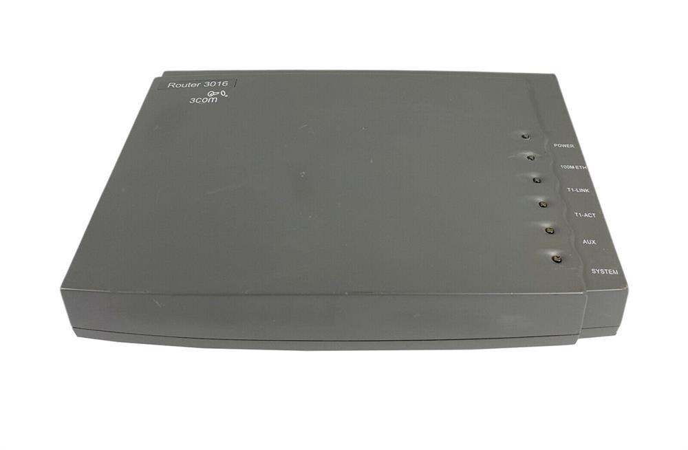 3C13616-US-A1 3Com Router 3016 1port 10/100 1port T1/Ct1/Pri (Refurbished)