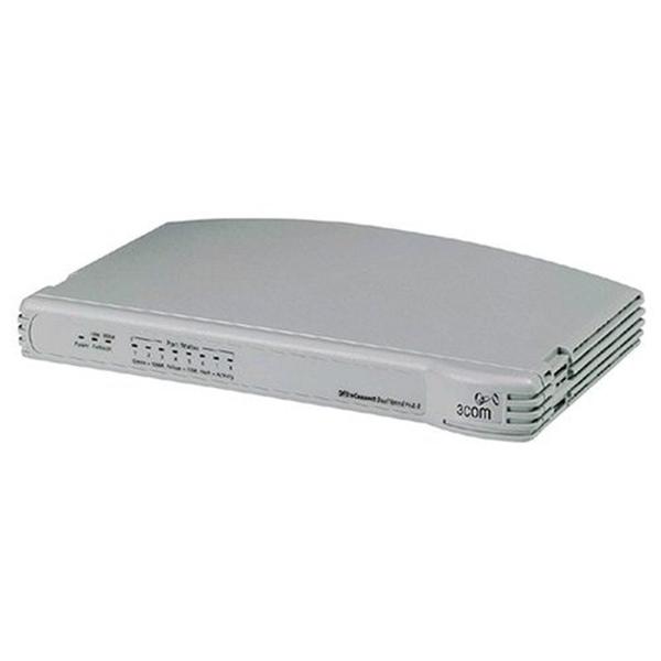 3C16753 3Com 8-Port Dual Speed OfficeConnect 10Base-T Ethernet Hub (Refurbished)