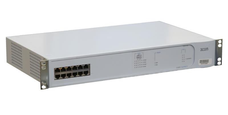 3C16981A 3Com SuperStack II 12-Ports 10Base-T/100Base-TX 3300 Ethernet Switch (Refurbished)