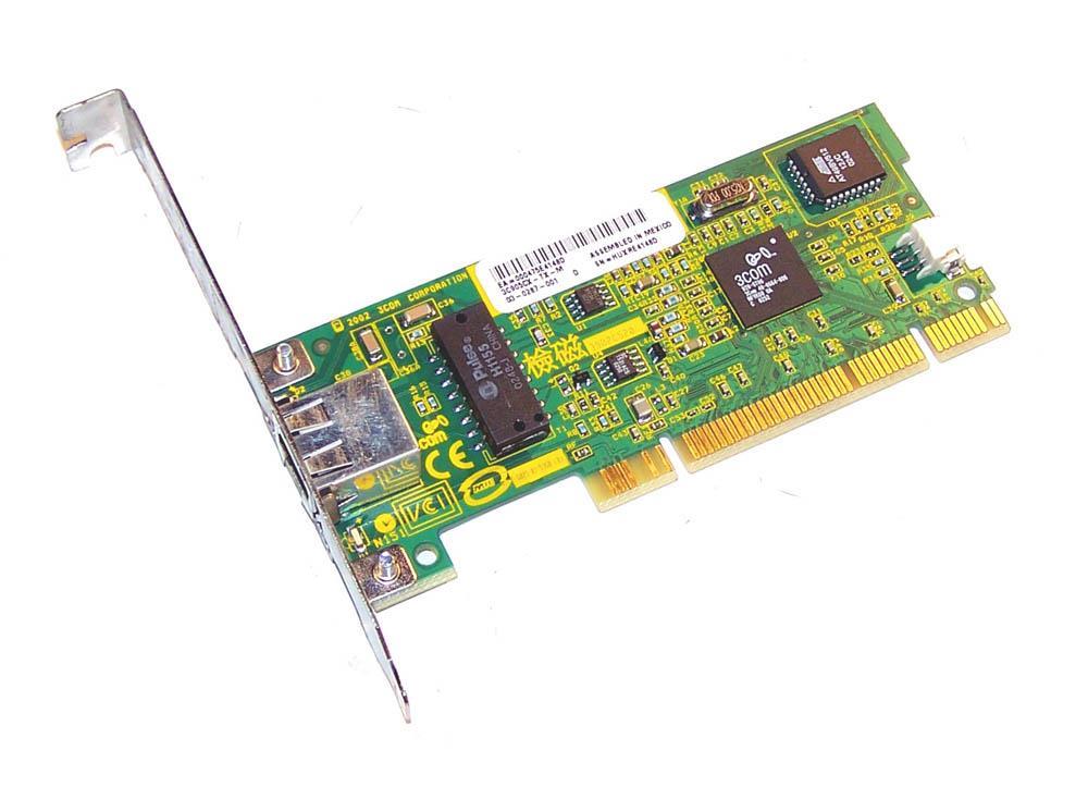 3C905CX-TX-M-34 3Com Fast EtherLink XL Single-Port RJ-45 100Mbps 10Base-T/100Base-TX Fast Ethernet PCI Network Adapter