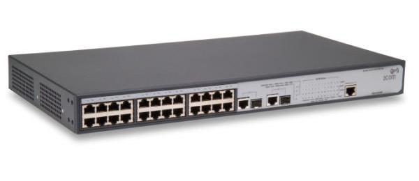 3CBLSF26H-ME 3Com Switch / Baseline Switch 2226+ / 24x10/100TX / 2xSFP/TX (Refurbished)