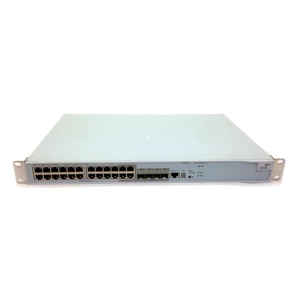 3CR17661-91-IT 3Com Switch 4200g 24-Ports Unit & Power Cord Only (Refurbished)