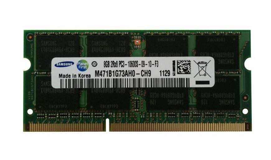 3D-13D378N641721-8G 8GB Module DDR3 SoDimm 204-Pin PC3-10600 CL=9 non-ECC Unbuffered DDR3-1333 Dual Rank, x8 1024Meg x 64 for Lenovo ThinkPad W520 4276-2QU n/a