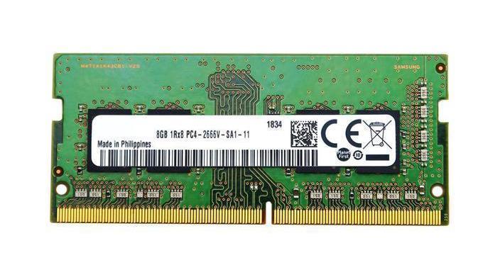 3D-1565N648743-8G 8GB Module DDR4 SoDimm 260-Pin PC4-21300 CL=19 non-ECC Unbuffered DDR4-2666 Single Rank, x8 1.2V 1024Meg x 64 for Lenovo ThinkCentre M70a 11CK003KUS n/a
