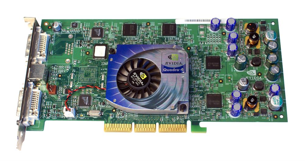 3N245 Dell 128MB Quadro4 900XGL Dual DVI Video Graphics Card