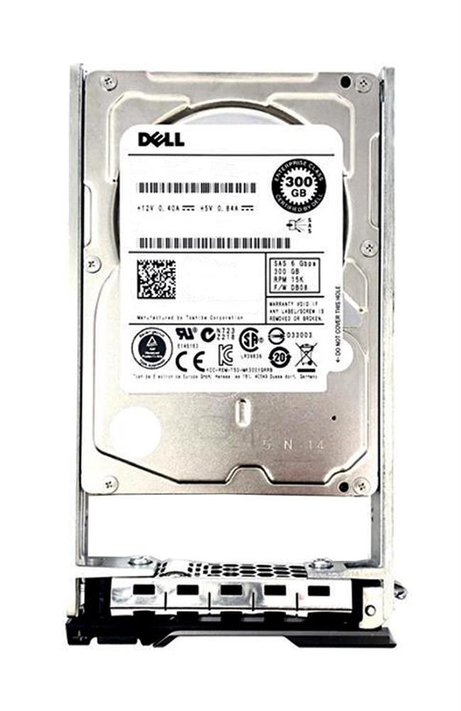 400-AJSC Dell 600GB 15000RPM SAS 12Gbps Hot Swap 2.5-inch Internal Hard Drive with Tray