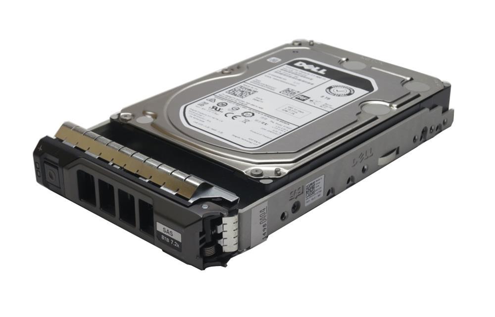 400-AMPP Dell 8TB 7200RPM SAS 6Gbps 3.5-inch Internal Hard Drive with Caddy
