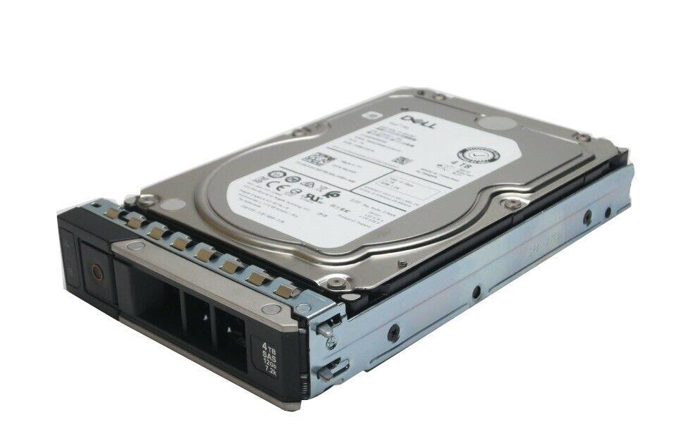 400-ANUP Dell 4TB 7200RPM SAS 12Gbps Dual Port (FIPS 140-2 SED / 512n) 3.5-inch Internal Hard Drive for PowerVault MD3x60