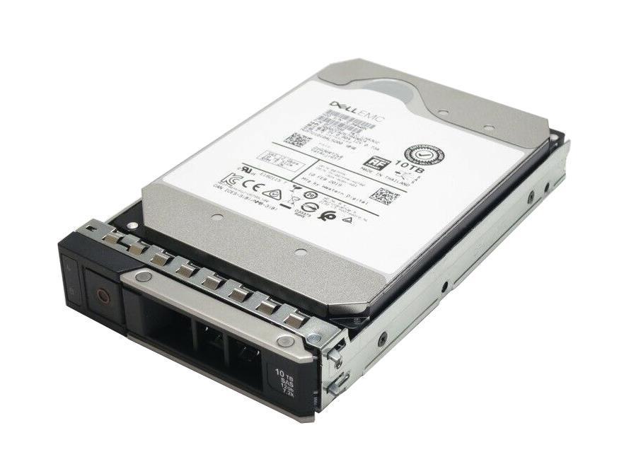 400-ANVF Dell 10TB 7200RPM SAS 12Gbps Nearline (512e) 3.5-inch Internal Hard Drive