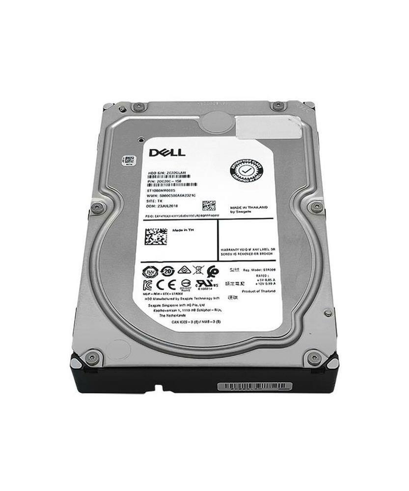 400-APEU Dell 8TB 7200RPM SATA 6Gbps (512e) 3.5-inch Internal Hard Drive