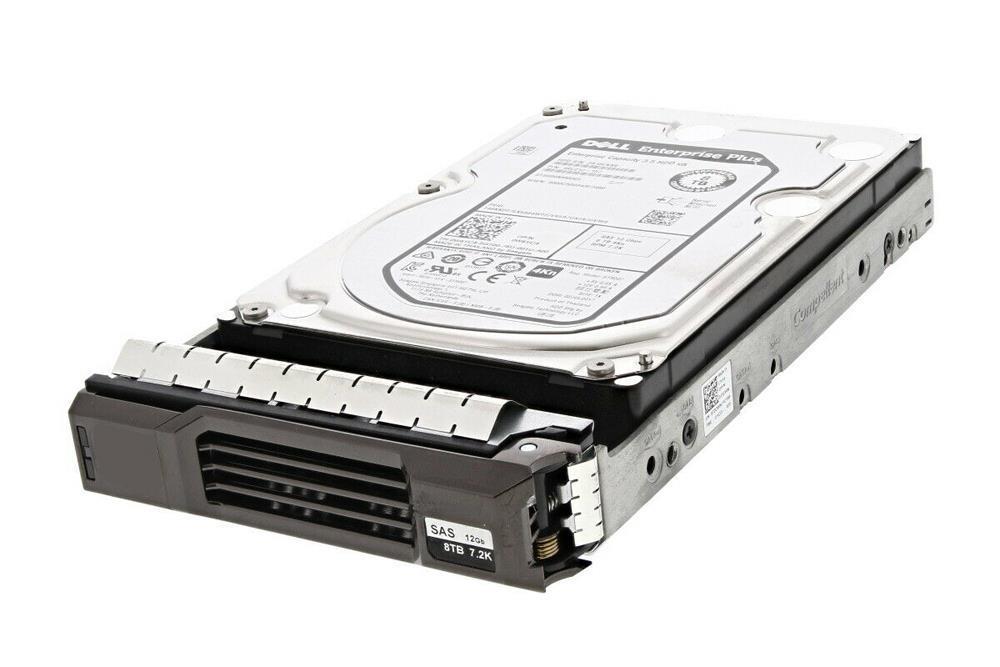 400-ASNR Dell 8TB 7200RPM SAS 12Gbps 3.5-inch Internal Hard Drive